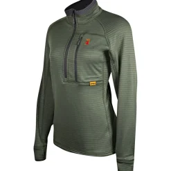 Spika Gridfleece Top Damen (Performance Olive)<Damen Damen Angelshirts & -Oberteile