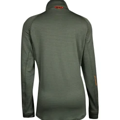 Spika Gridfleece Top Damen (Performance Olive)<Damen Damen Angelshirts & -Oberteile