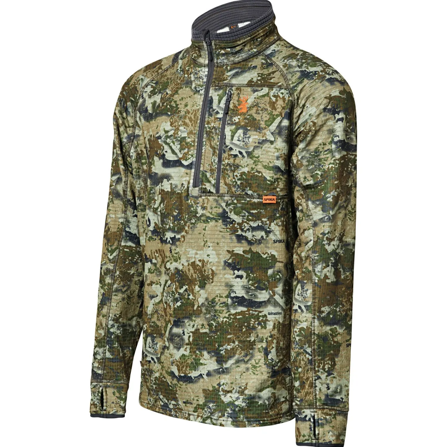 Outlet Gridfleece Top Herren (Biarri Camo) Tarn-Oberbekleidung
