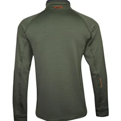 Spika Gridfleece Top Herren (Performance Olive)< Angelpullover & -Strickjacken