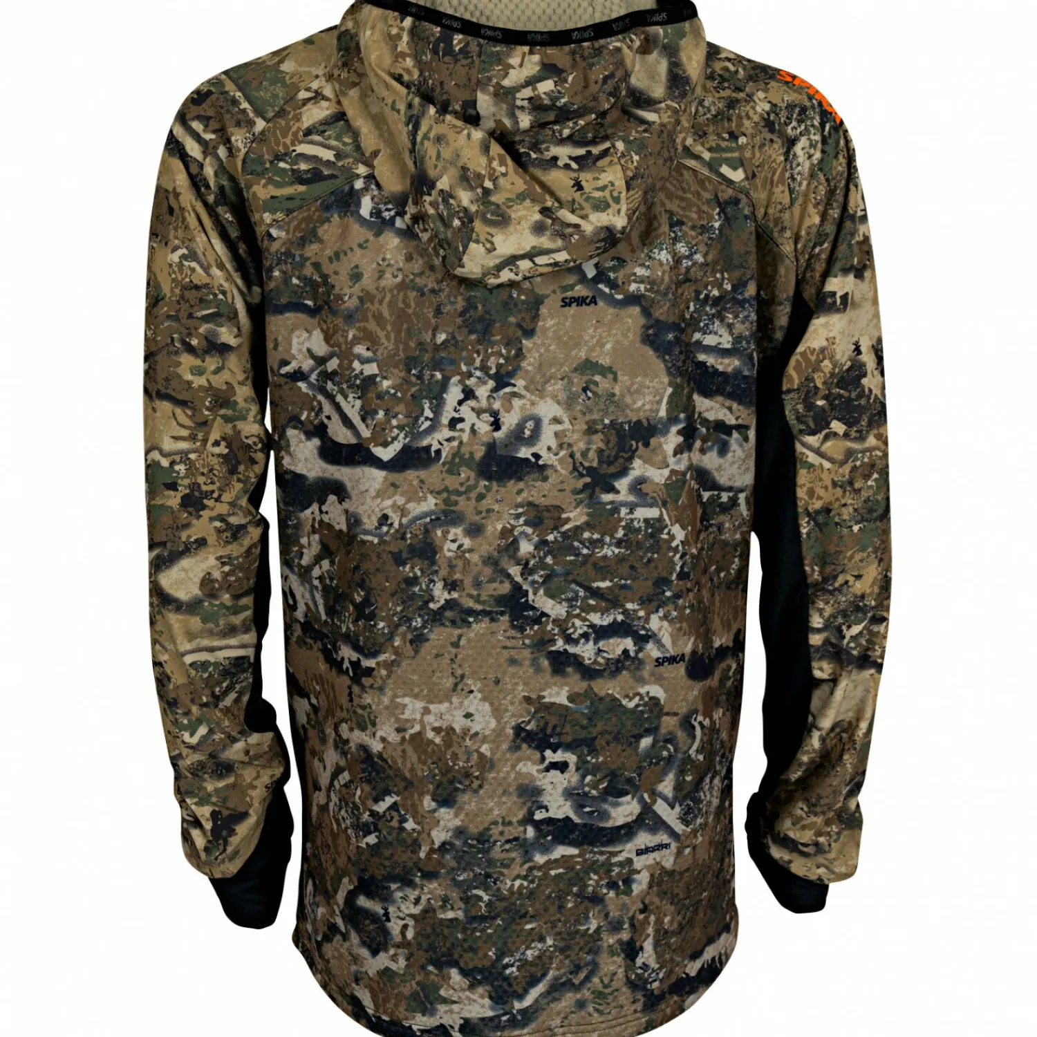 Hot Microfleece Hoodie Herren (Biarri Camo) Angelpullover & -Strickjacken
