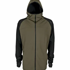 Spika Microfleece Zip–Through Herren (Olive Summit)< Outdoor- & Angel-Jacken