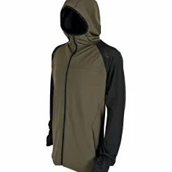 Spika Microfleece Zip–Through Herren (Olive Summit)< Outdoor- & Angel-Jacken