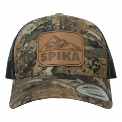 Spika Patch Trucker Cap Unisex (Mountain Camp/ Black)< Outdoor- & Angel-Kappen
