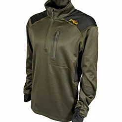 Spika Recoil Performance Top Herren (Olive Summit)< Angelpullover & -Strickjacken