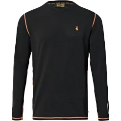 Best ThermaFlow Top Herren (Black) Outdoor- & Angel-Unterwäsche|Angel-Poloshirts & Langarmshirts