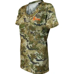 Spika Trail T-Shirt Damen (Biarri Camo)<Damen Damen Angelshirts & -Oberteile