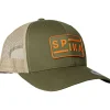 Trucker Cap Unisex (Olive/Tan) Outdoor- & Angel-Kappen