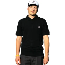 Sportex Classic Polo Shirt Herren (Black)< Angel-Poloshirts & Langarmshirts