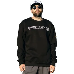 Outlet Crew Neck Shirt Herren (Black) Angelpullover & -Strickjacken