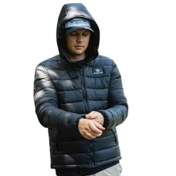 Sportex Hooded Jacket Herren (Black)< Outdoor- & Angel-Jacken
