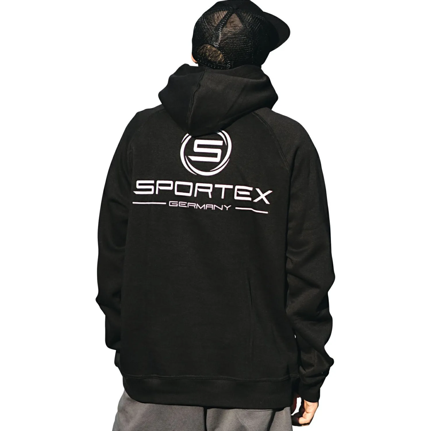 New Hoodie Herren (Black) Angelpullover & -Strickjacken