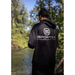 New Hoodie Herren (Black) Angelpullover & -Strickjacken