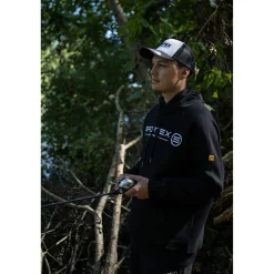 New Hoodie Herren (Black) Angelpullover & -Strickjacken