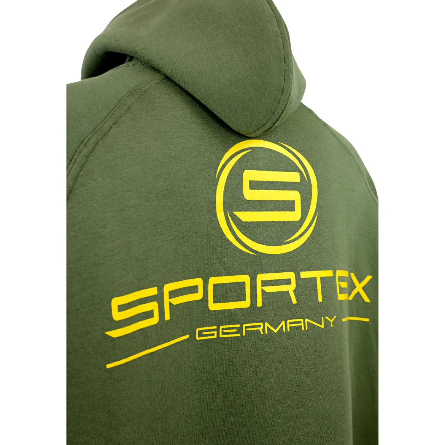 Sportex Hoodie Herren (Olive)< Angelpullover & -Strickjacken