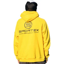 Sportex Hoodie Herren (Yellow)< Angelpullover & -Strickjacken