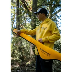 Sportex Hoodie Herren (Yellow)< Angelpullover & -Strickjacken