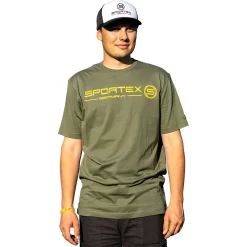 Sportex T-Shirt Herren (Olive)< Angelshirts & Angel-Oberteile