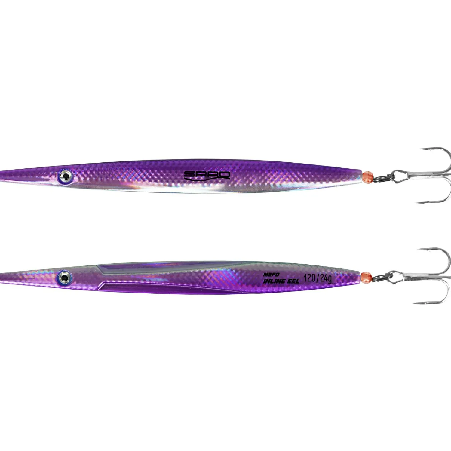 Sale Mefo Inline Eel (Purple) Blinker|Raubfischangeln Kunstköder