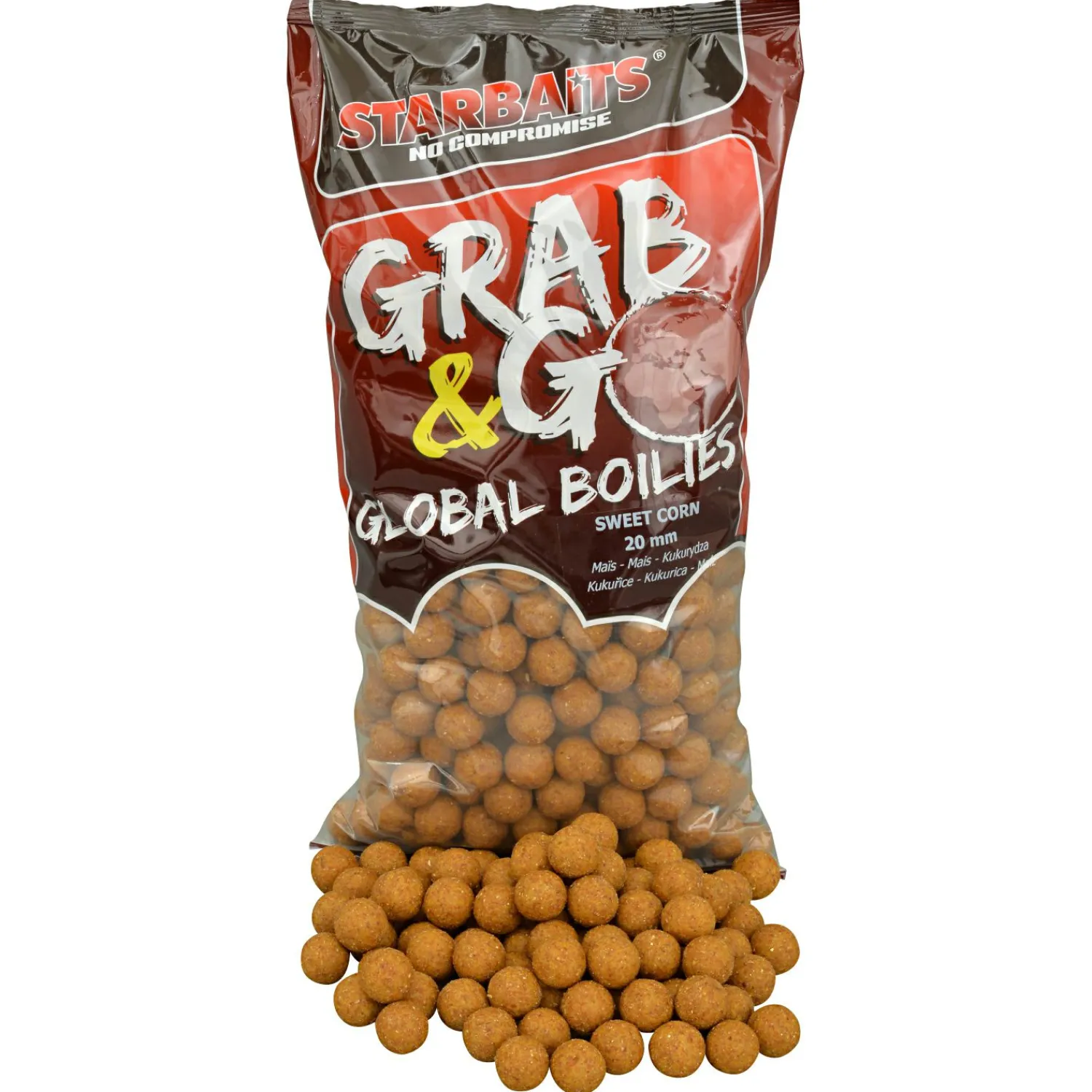 Best Boilies G&G Global (Sweet Corn) Karpfenfutter·Boilies & Popup Boilies|Karpfenfutter