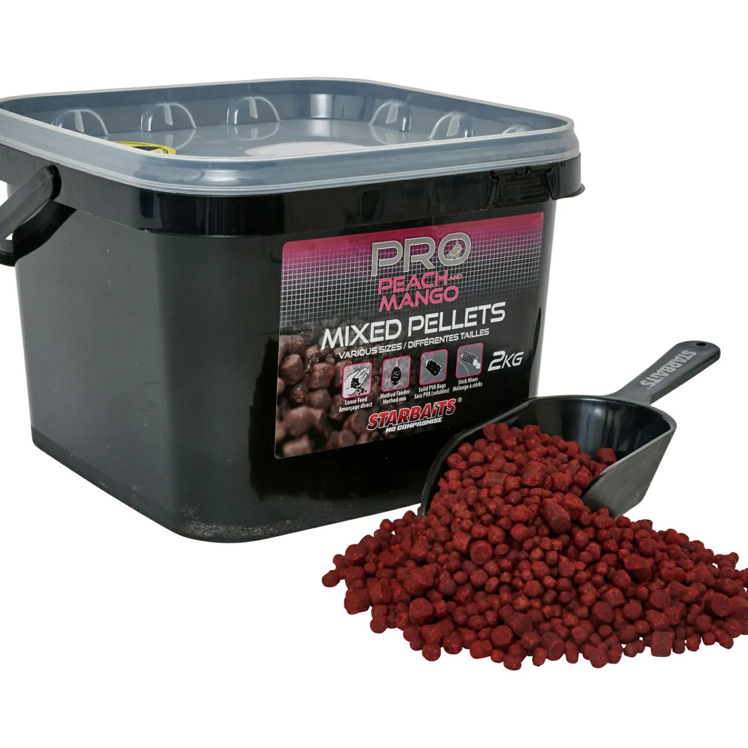 Starbaits Pro Pellets (Peach & Mango)< Karpfenfutter·Partikelköder & Angel-Pellets|Karpfenfutter