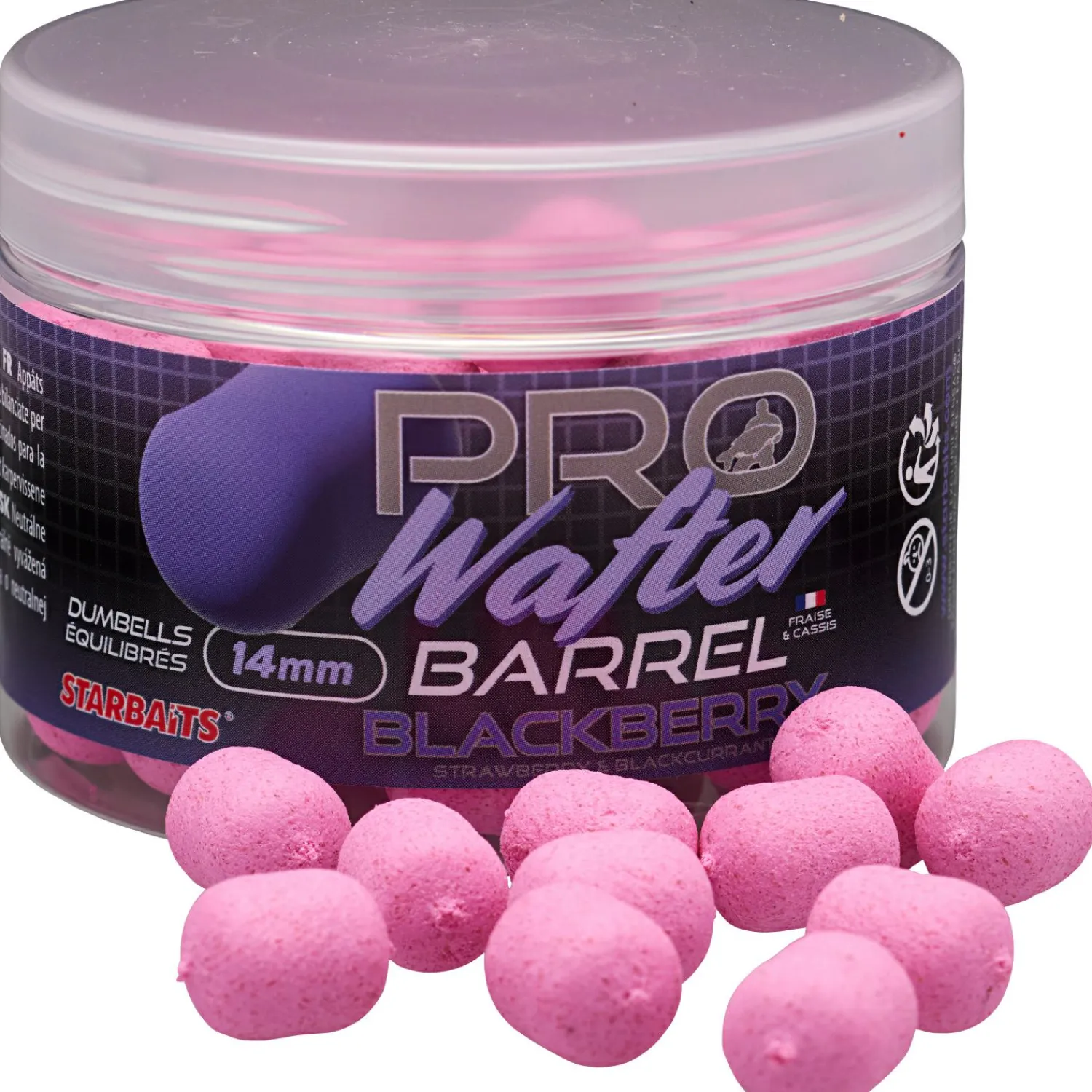 Starbaits Pro Wafter Barrel (Blackberry)< Karpfenfutter·Boilies & Popup Boilies|Karpfenfutter