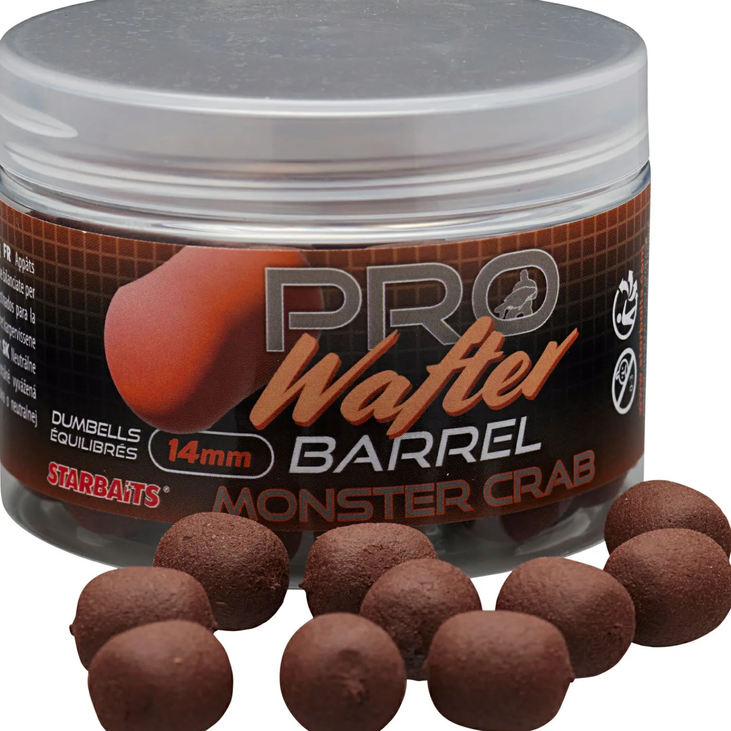 Outlet Pro Wafter Barrel (Monstercrab) Karpfenfutter·Boilies & Popup Boilies|Karpfenfutter