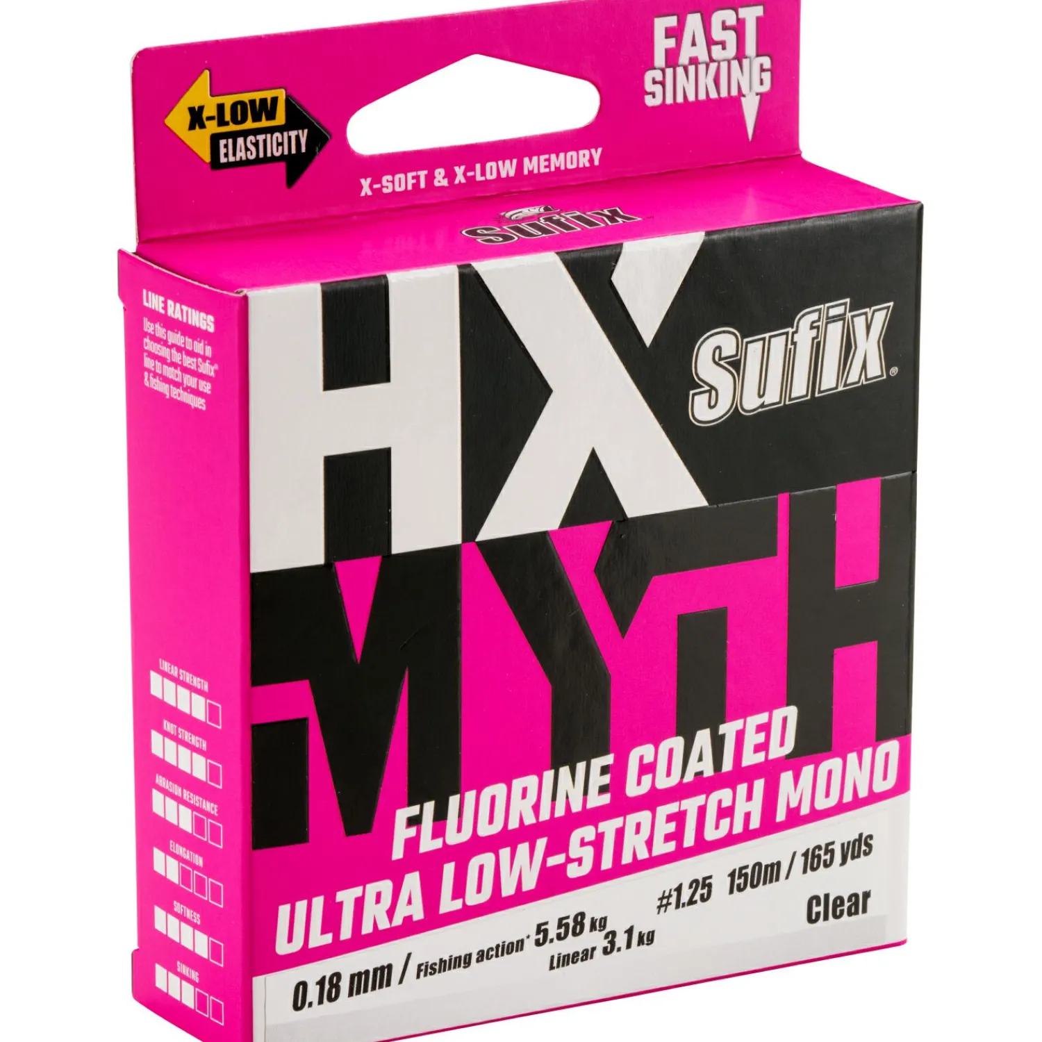 Hot HX-MYTH (240 - 300 m, clear) Monofile Schnüre