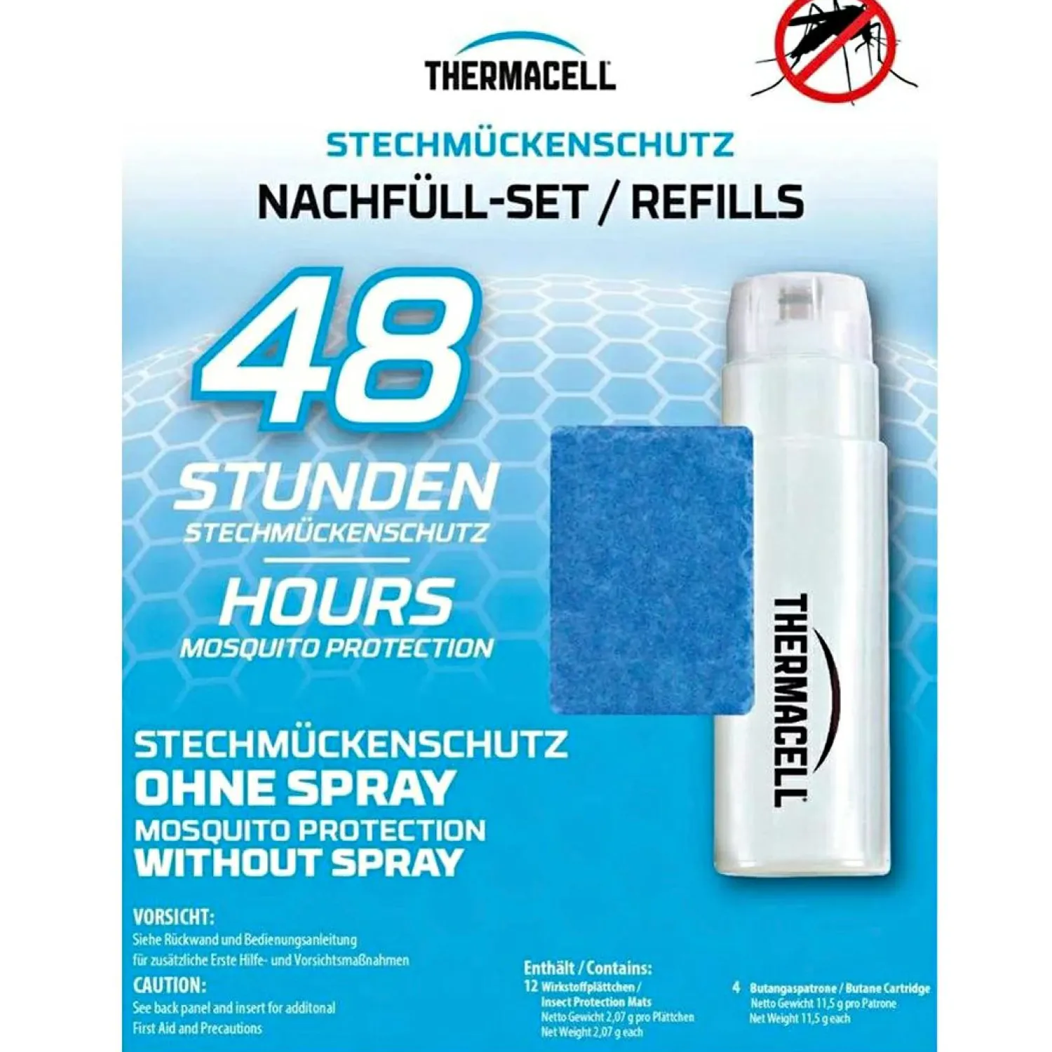 New Nachfüllpack 48h, PT-19 Insektenschutz & Feuerzeuge