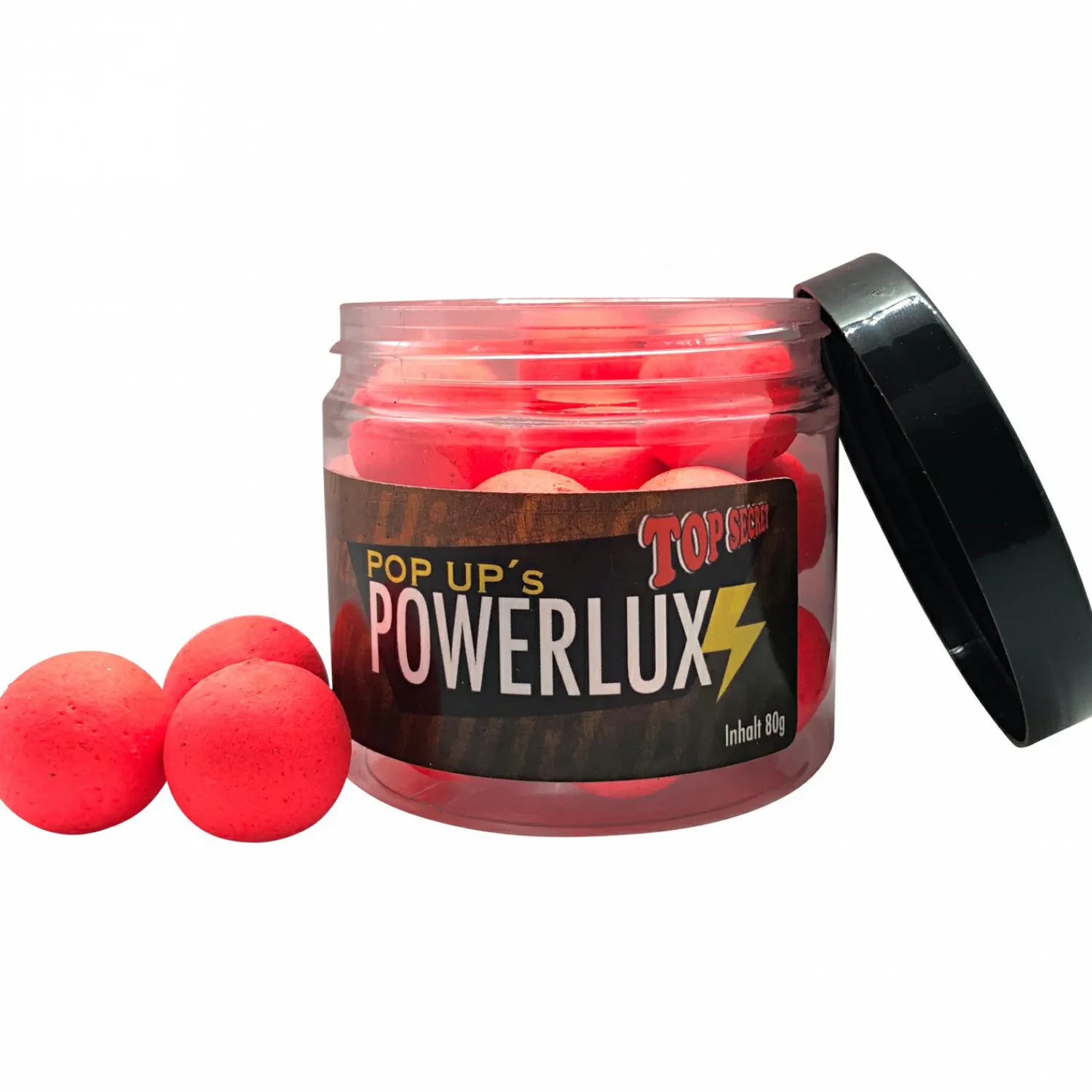 Top Secret Power Pop-Ups (Wild Cherry)< Karpfenfutter·Boilies & Popup Boilies|Karpfenfutter