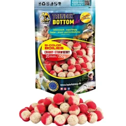 Trendex Bi-Color Boilies Bottom Plus (Crabby-Strawberry)< Karpfenfutter·Boilies & Popup Boilies|Karpfenfutter