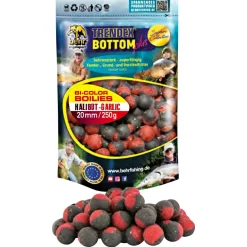 Trendex Bi-Color Boilies Bottom Plus (Halibut-Garlic)< Karpfenfutter·Boilies & Popup Boilies|Karpfenfutter