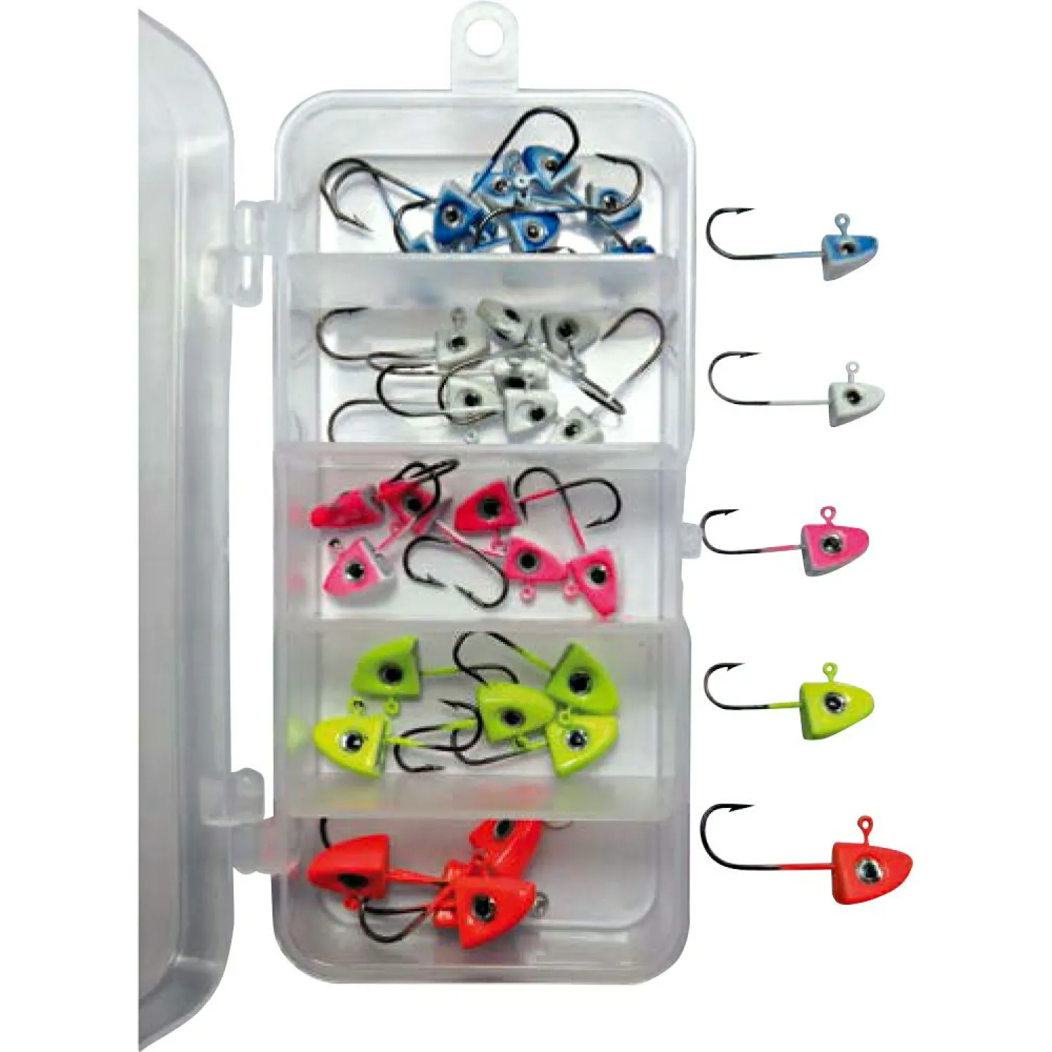 Outlet Jigkopf-Set Dreieck Jigköpfe & Köder-Rasseln
