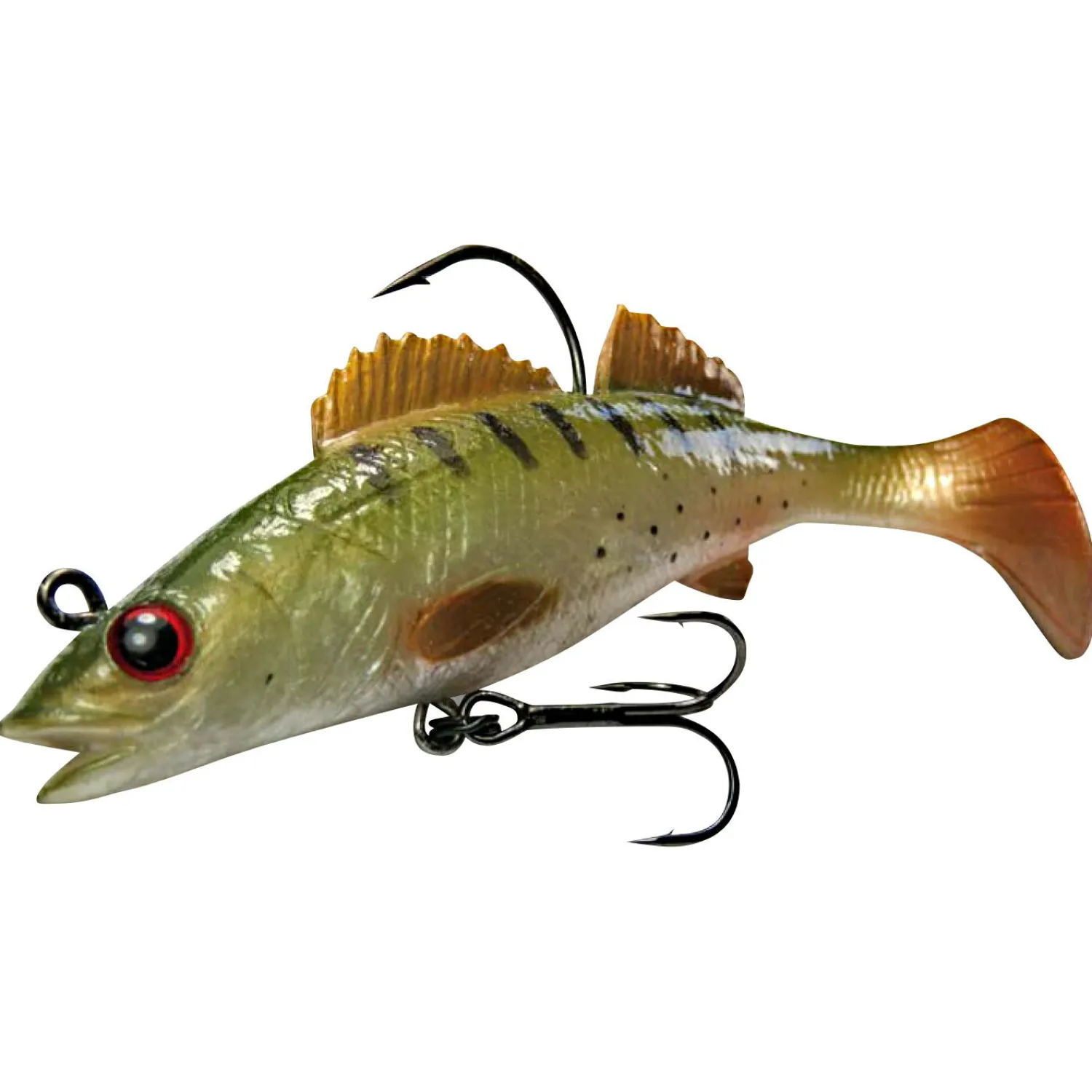 Discount Raubfisch-Sortiment Hecht Plus/Zander Plus Kunstköder-Sets|Gummiköder ·Fertig Montierte Gummifische