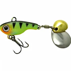 New Rotation Jig-Spinner m. Doppelblatt (#3) Bleikopfspinner