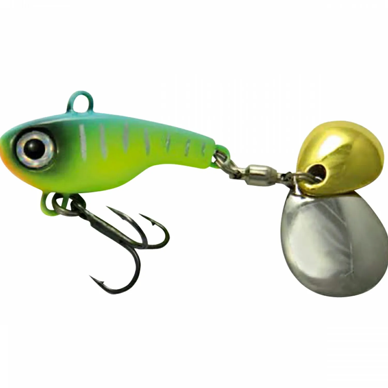 Trendex Rotation Jig-Spinner m. Doppelblatt (#5)< Bleikopfspinner