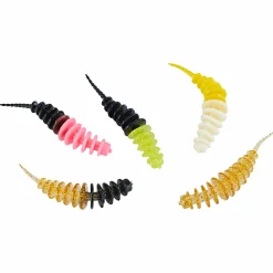 Discount Aromatisierte Forellen-Würmer (Mix 1, Fisch) Forellen-Kunstköder