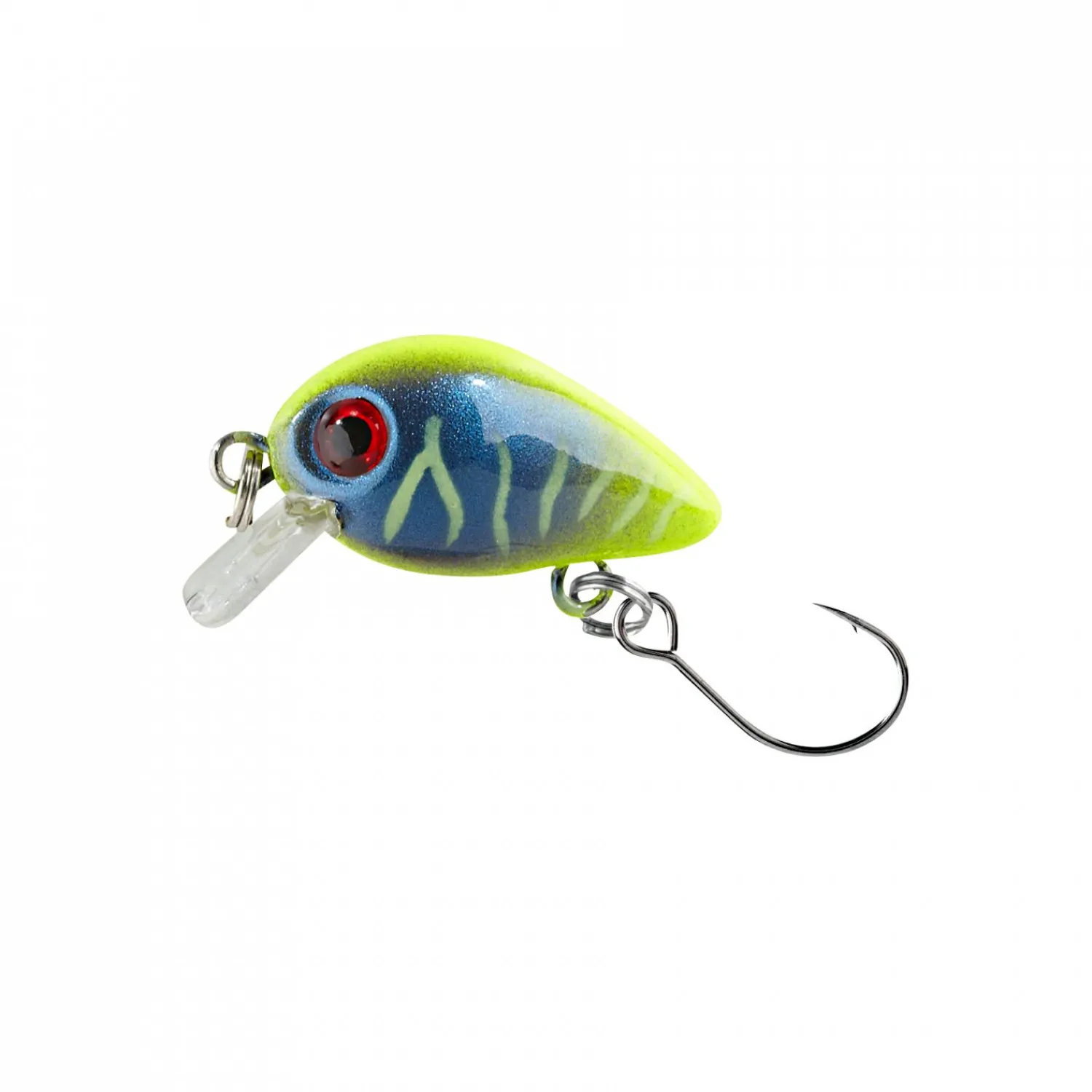 Trout Attack Crankbait Trout Crank (Gelb-Blau)< Wobbler|Forellen-Kunstköder