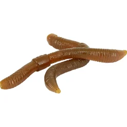 TroutMaster Dendrobaena 80 (natural)< Raubfischangeln Kunstköder|Gummiköder ·Gummimaden & Gummiwürmer