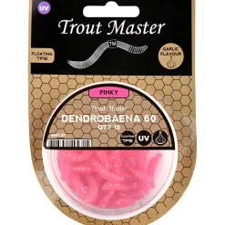 TroutMaster Dendrobaena 80 (pinky)< Gummiköder ·Gummimaden & Gummiwürmer|Raubfischangeln Kunstköder