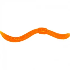 TroutMaster Dendrobaena 80 (0range)< Gummiköder ·Gummimaden & Gummiwürmer|Raubfischangeln Kunstköder