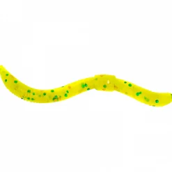 TroutMaster Dendrobaena 80 (yellow)< Raubfischangeln Kunstköder|Gummiköder ·Gummimaden & Gummiwürmer