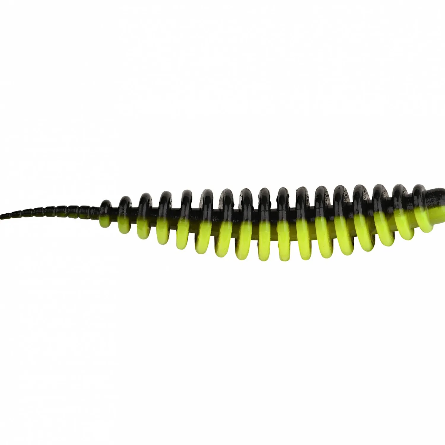 Clearance Master Worm (Black Lime) Forellen-Kunstköder