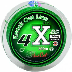 Uni Cat Wallerschnur 4X Braid Knock Out Line (200 m)< Wallerschnüre|Wallerschnüre