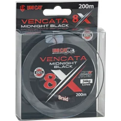 Sale 8x Vencata Midnight Black (200 m) Wallerschnüre|Wallerschnüre
