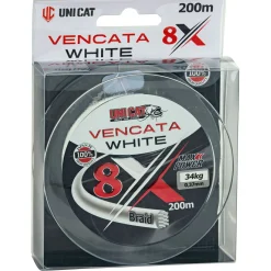 Uni Cat 8x Vencata White (200 m)< Wallerschnüre|Wallerschnüre