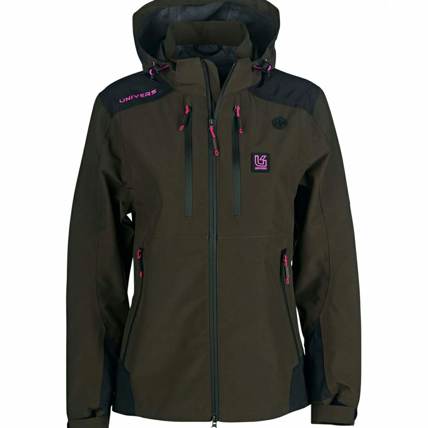 New Fedaia U-Tex Hunting Jacket Damen (Braun/Schwarz) Damen Damen Angeljacken & -Westen