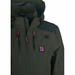 New Fedaia U-Tex Hunting Jacket Damen (Braun/Schwarz) Damen Damen Angeljacken & -Westen