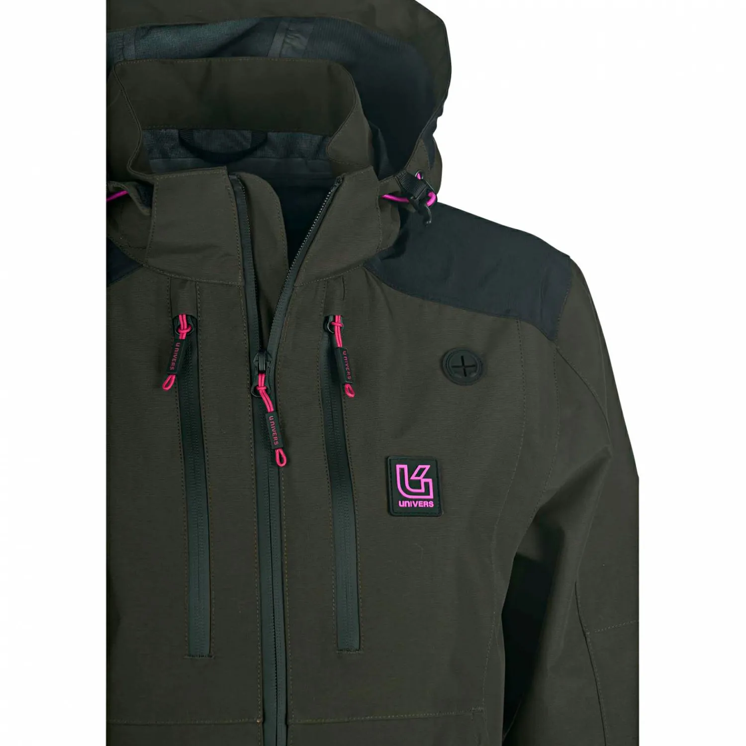 New Fedaia U-Tex Hunting Jacket Damen (Braun/Schwarz) Damen Damen Angeljacken & -Westen