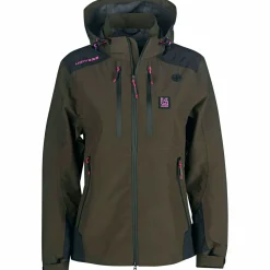 Univers Fedaia U-Tex Hunting Jacket Damen (Oliv )<Damen Damen Angeljacken & -Westen